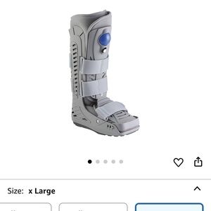 United Ortho USA16109 360 Air Walker Standard Fracture Boot, X-Large, Grey